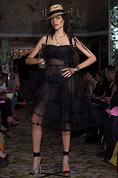 Betsey Johnson fashion show for Spring/Summer 2002