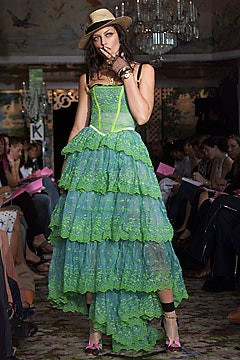 Betsey Johnson fashion show for Spring/Summer 2002