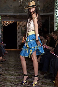 Betsey Johnson fashion show for Spring/Summer 2002
