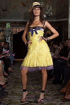 Betsey Johnson fashion show for Spring/Summer 2002