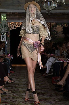 Betsey Johnson fashion show for Spring/Summer 2002