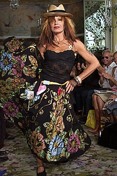 Betsey Johnson fashion show for Spring/Summer 2002