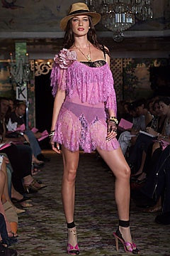 Betsey Johnson fashion show for Spring/Summer 2002