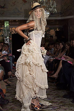 Betsey Johnson fashion show for Spring/Summer 2002