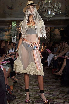 Betsey Johnson fashion show for Spring/Summer 2002