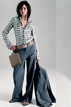 Burberry Prorsum fashion show for Spring/Summer 2002