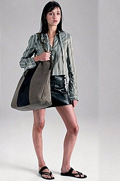 Burberry Prorsum fashion show for Spring/Summer 2002