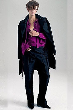 Burberry Prorsum fashion show for Spring/Summer 2002