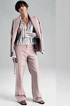 Burberry Prorsum fashion show for Spring/Summer 2002