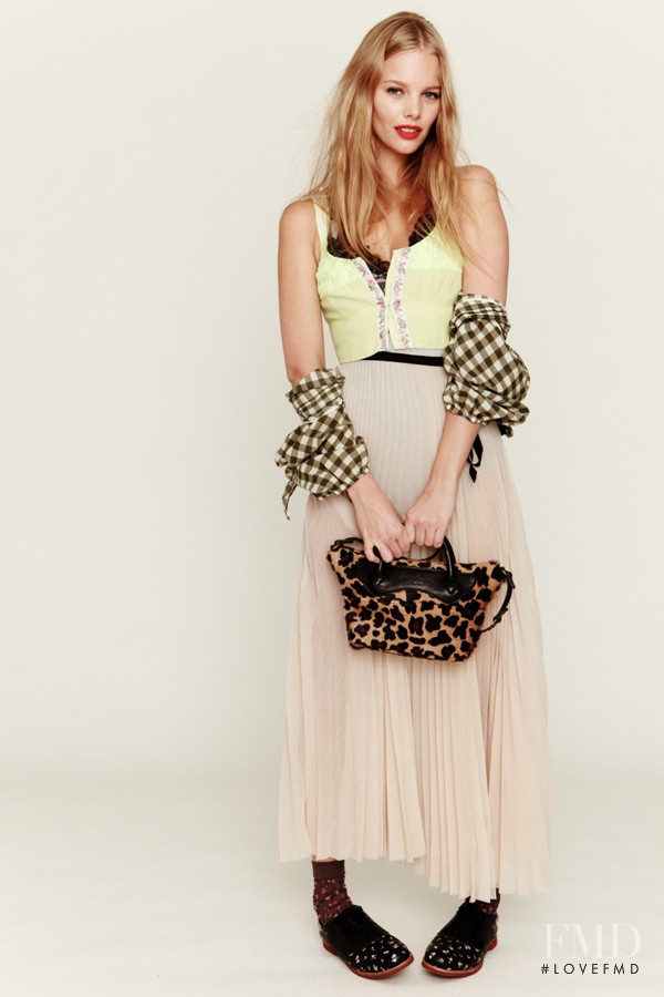 Marloes Horst featured in  the Free People catalogue for Spring 2011