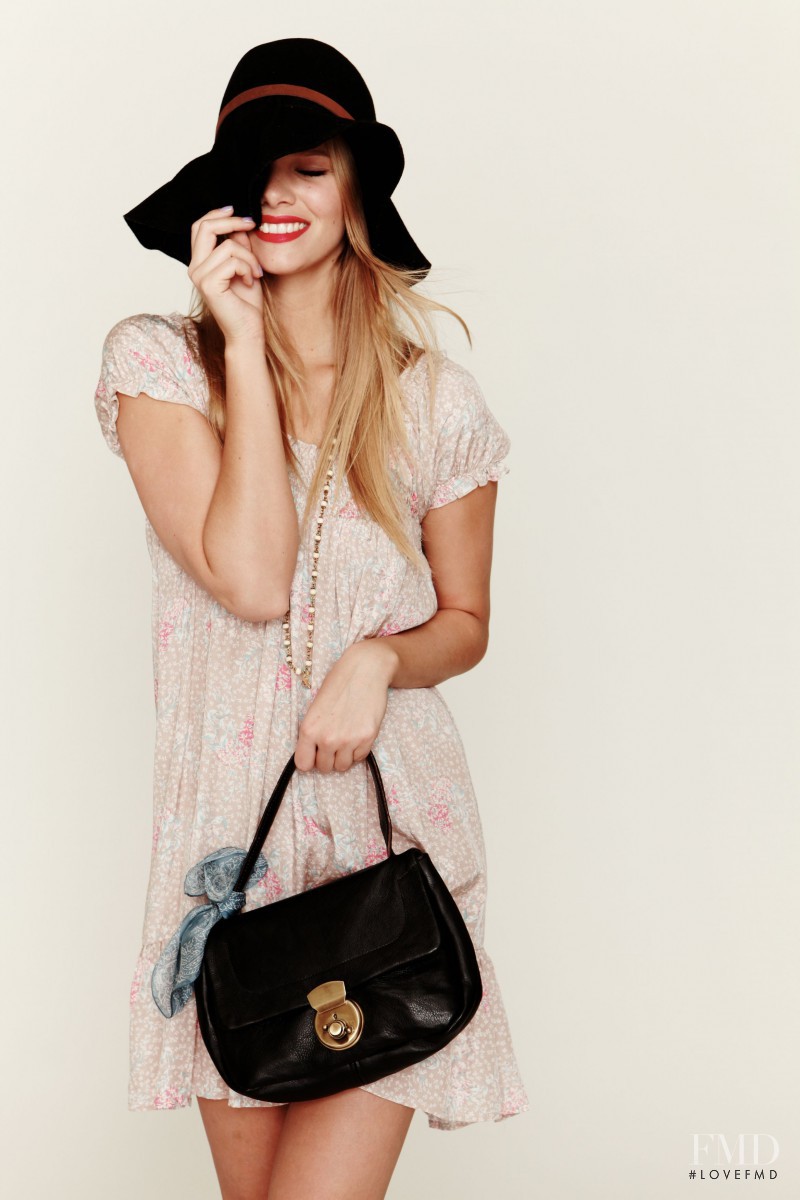 Marloes Horst featured in  the Free People catalogue for Spring 2011