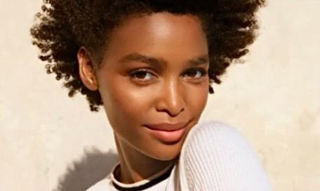 Blesnya Minher featured in  the Chanel Beauty Les Beiges Healthy Glow Foundation advertisement for Summer 2023