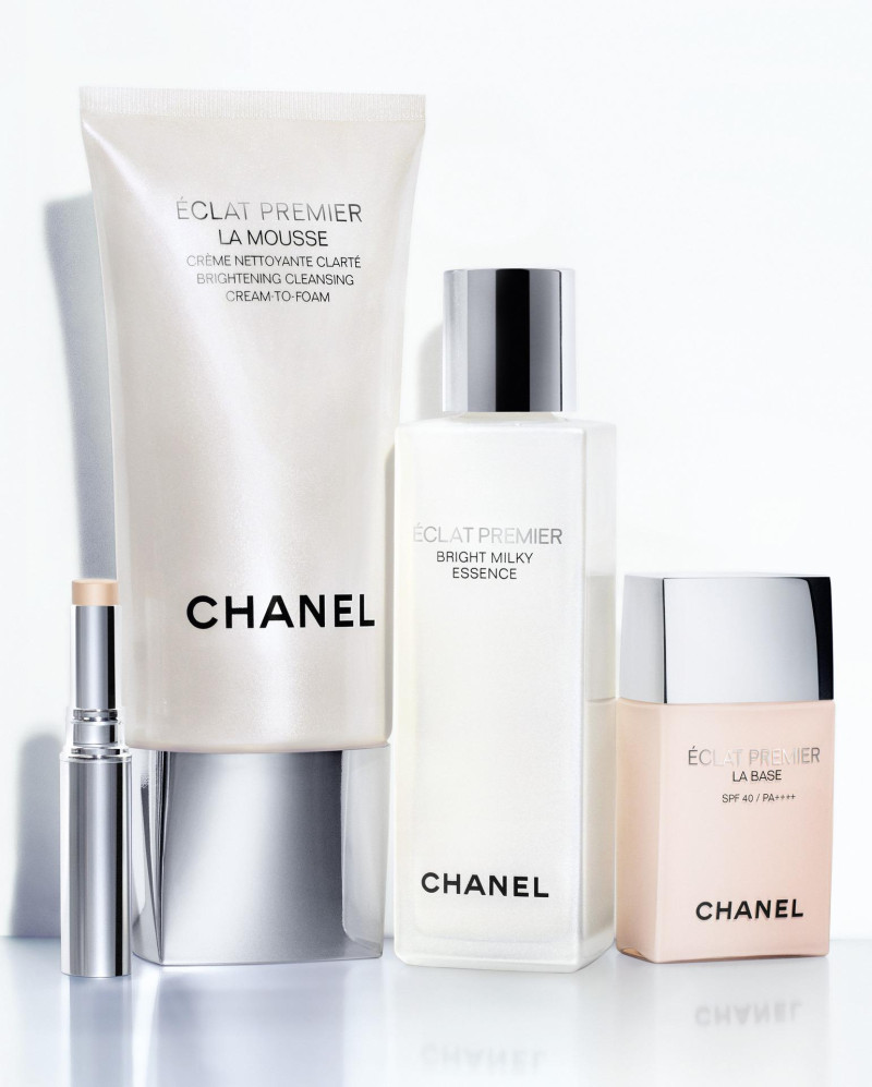 Chanel Beauty new brightening skincare line \'Eclat Premier\' advertisement for Spring/Summer 2025