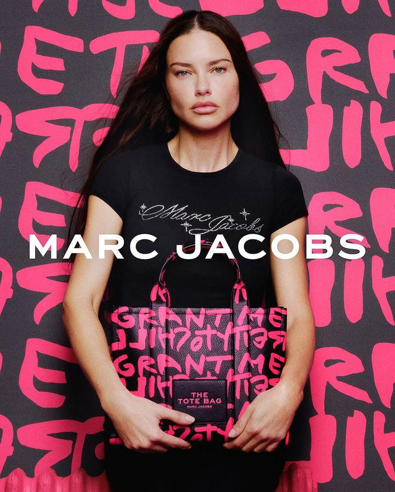 Adriana Lima featured in  the Marc Jacobs advertisement for Spring/Summer 2025