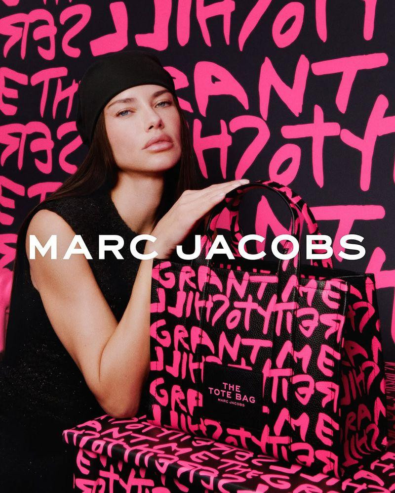 Adriana Lima featured in  the Marc Jacobs advertisement for Spring/Summer 2025