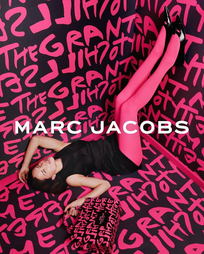 Adriana Lima featured in  the Marc Jacobs advertisement for Spring/Summer 2025
