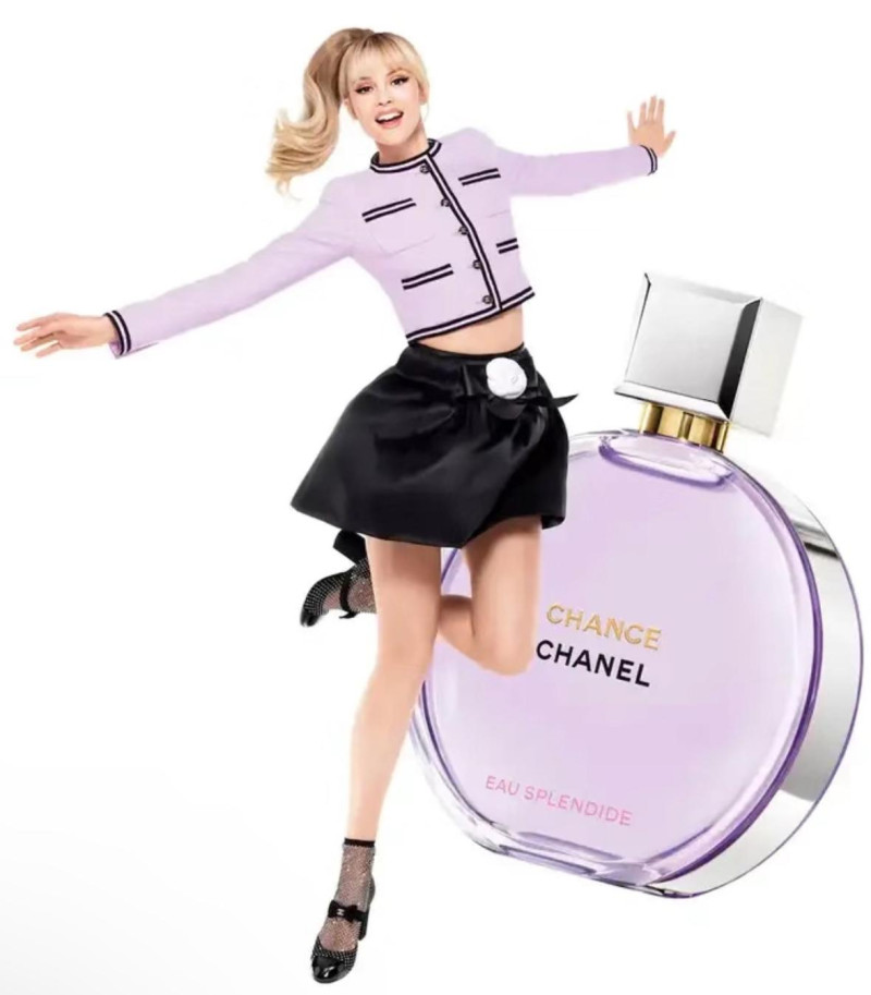 Chanel Parfums Chance Eau Splendide Fragrance advertisement for Spring/Summer 2025