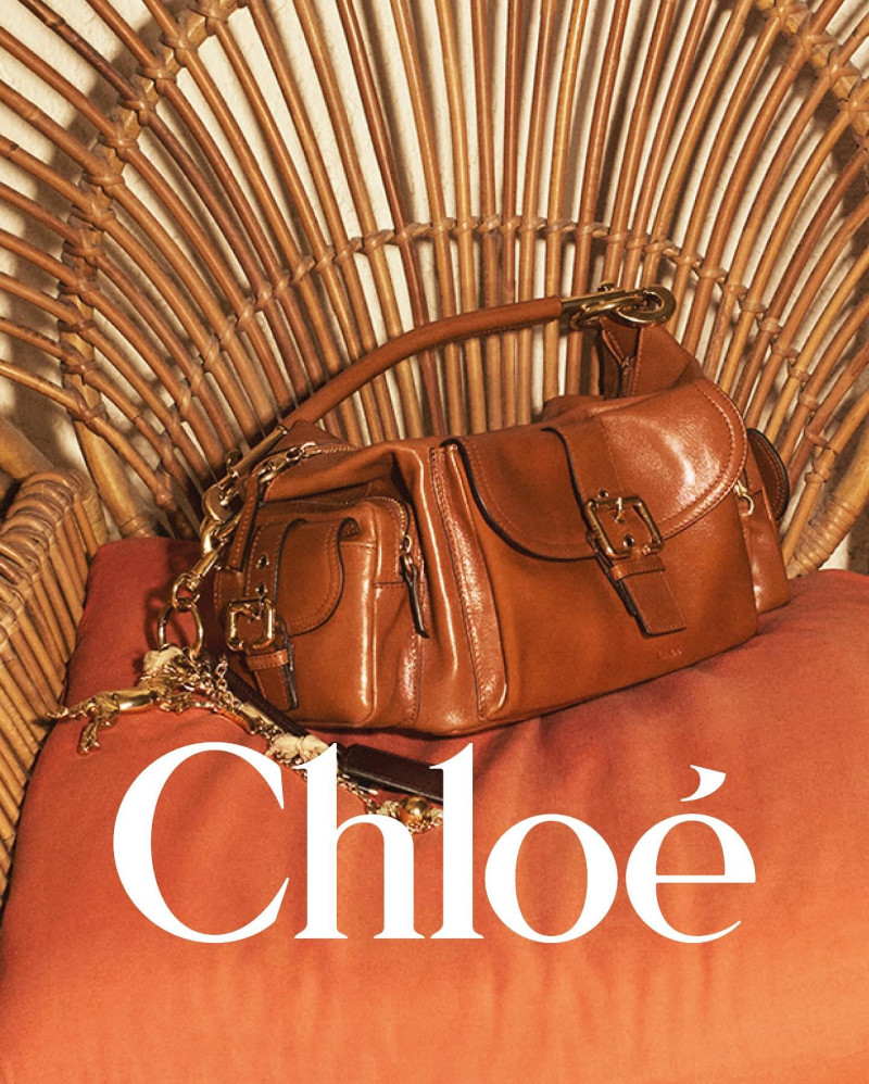Rianne Van Rompaey featured in  the Chloe advertisement for Spring/Summer 2025