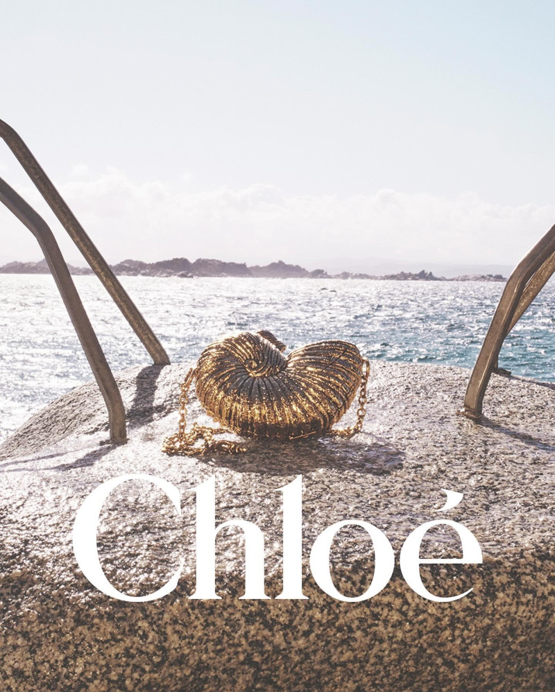 Rianne Van Rompaey featured in  the Chloe advertisement for Spring/Summer 2025