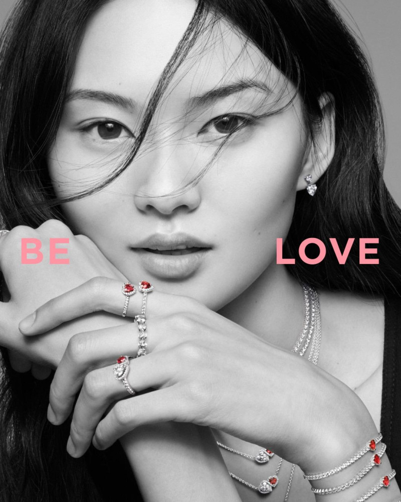 Pandora Be Love Jewelry advertisement for Spring/Summer 2025