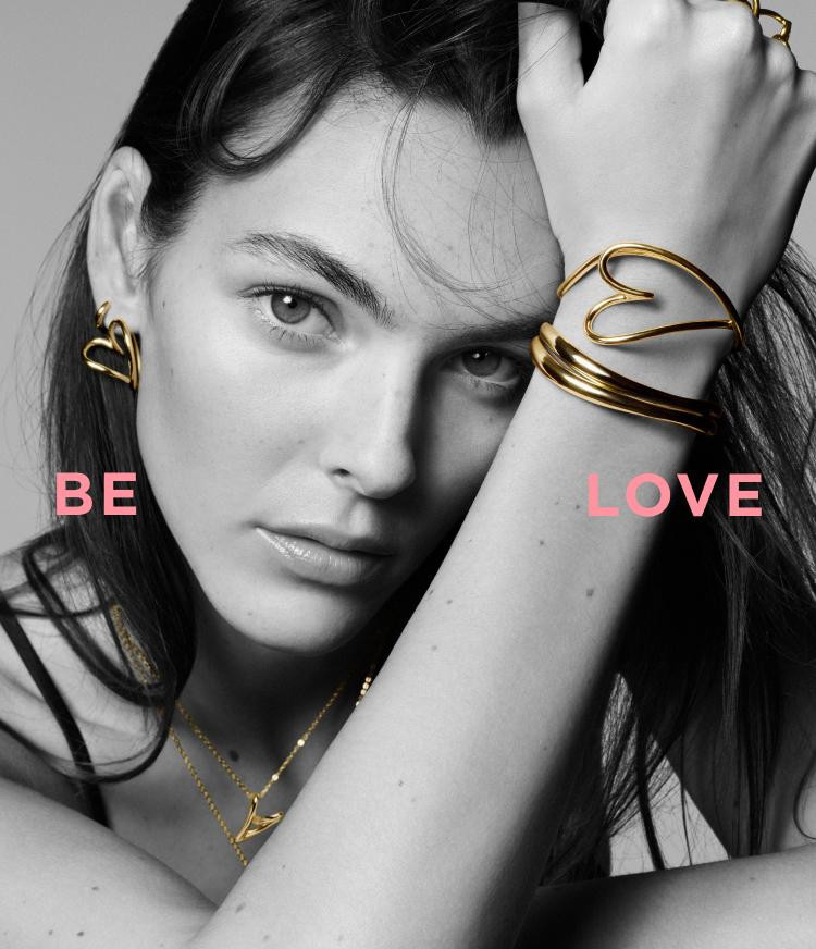 Pandora Be Love Jewelry advertisement for Spring/Summer 2025