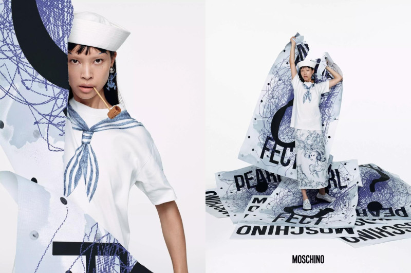 Moschino advertisement for Spring/Summer 2025