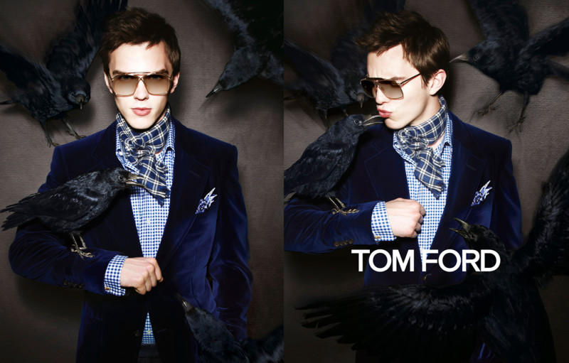 Freja Beha Erichsen featured in  the Tom Ford advertisement for Autumn/Winter 2010