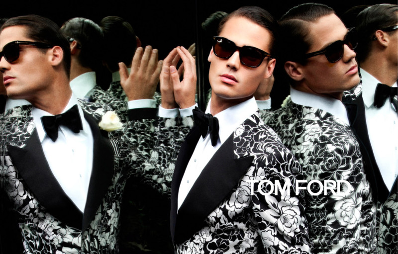 Abbey Lee Kershaw featured in  the Tom Ford SS advertisement for Spring/Summer 2011
