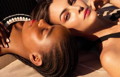 Blesnya Minher featured in  the Chanel Beauty Les Beiges advertisement for Summer 2022
