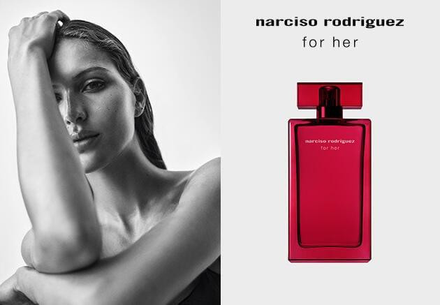 Angelina Kendall featured in  the Narciso Rodriguez For Her Fragrance advertisement for Spring/Summer 2025