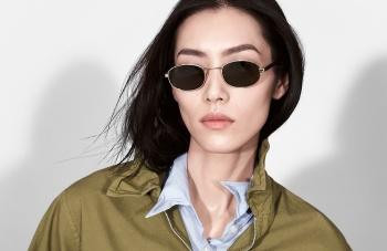 Liu Wen featured in  the Prada advertisement for Spring/Summer 2025