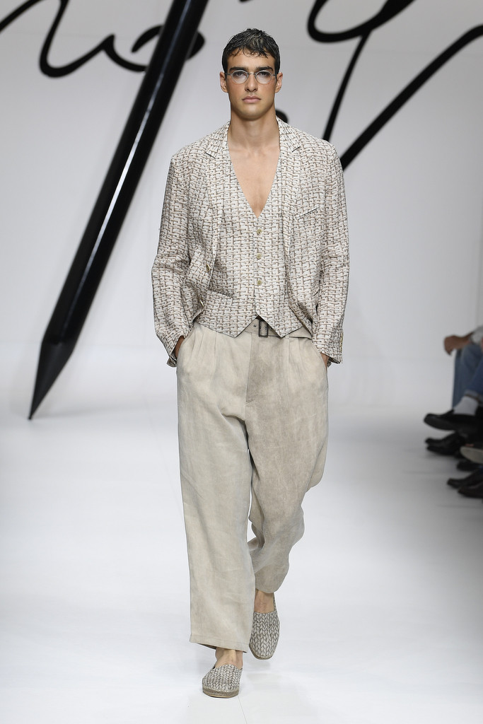 Giorgio Armani fashion show for Spring/Summer 2024