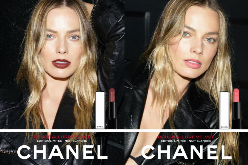 Chanel Beauty Margot Robbie advertisement for Pre-Spring 2024