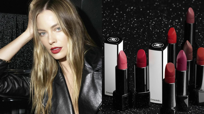 Chanel Beauty Margot Robbie advertisement for Pre-Spring 2024
