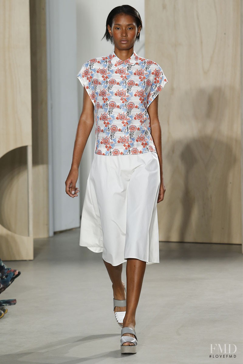 Ysaunny Brito featured in  the Creatures of the Wind fashion show for Spring/Summer 2015