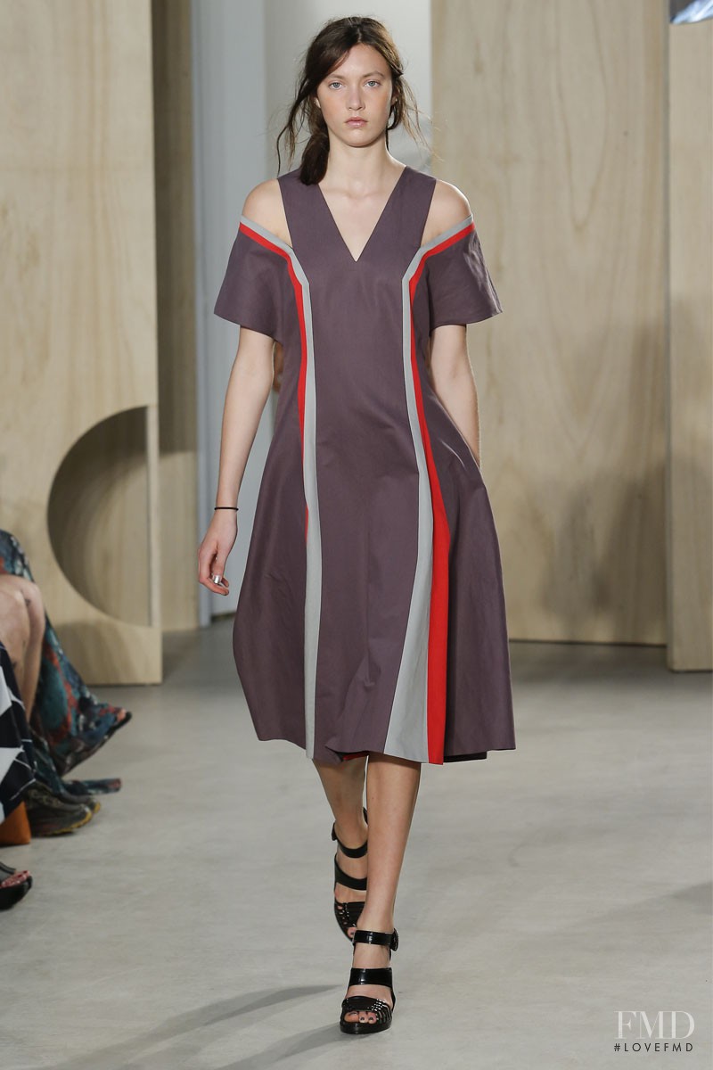 Matilda Lowther featured in  the Creatures of the Wind fashion show for Spring/Summer 2015