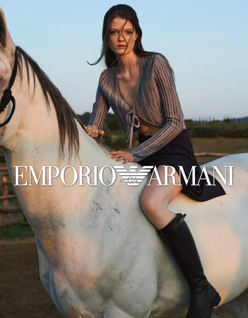 Emporio Armani advertisement for Spring/Summer 2025