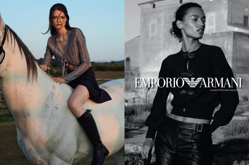 Emporio Armani advertisement for Spring/Summer 2025