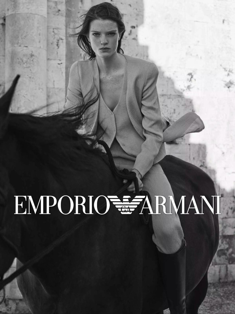 Emporio Armani advertisement for Spring/Summer 2025
