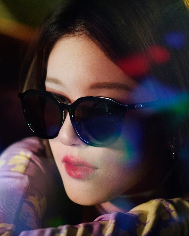 Versace Eyewear advertisement for Spring/Summer 2025