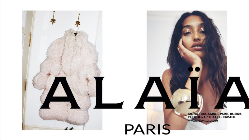 Alaia advertisement for Pre-Fall 2024