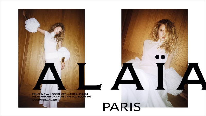 Alaia advertisement for Pre-Fall 2024
