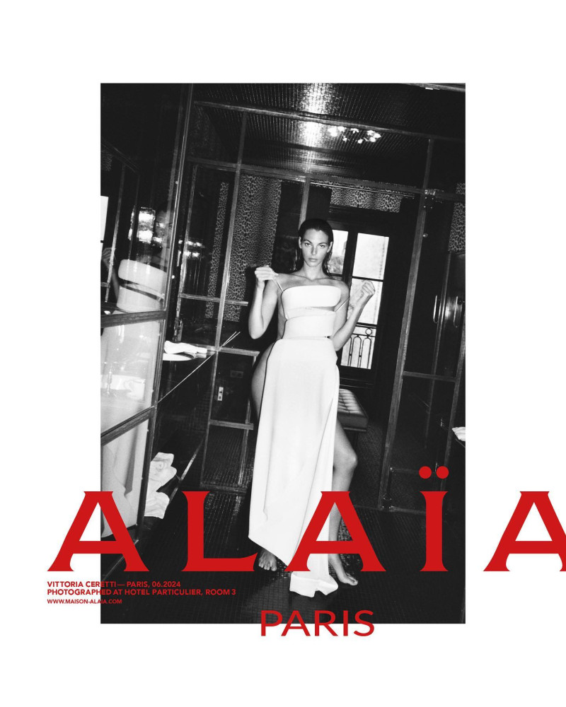 Alaia advertisement for Pre-Fall 2024