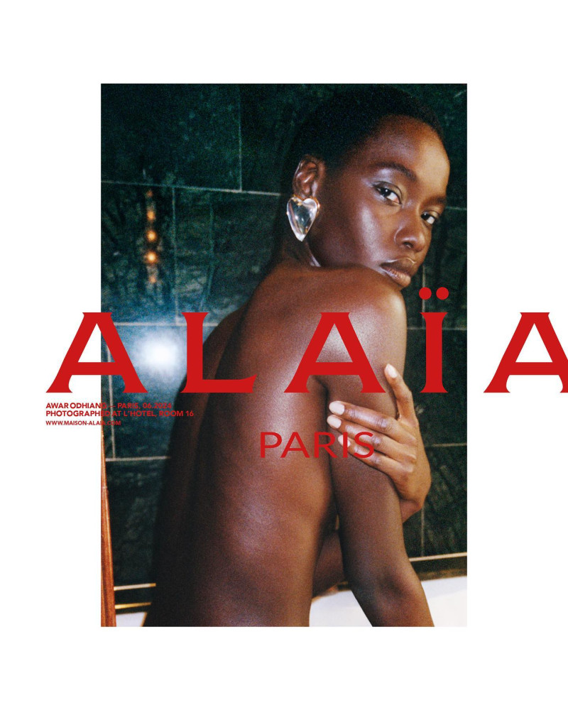 Alaia advertisement for Pre-Fall 2024