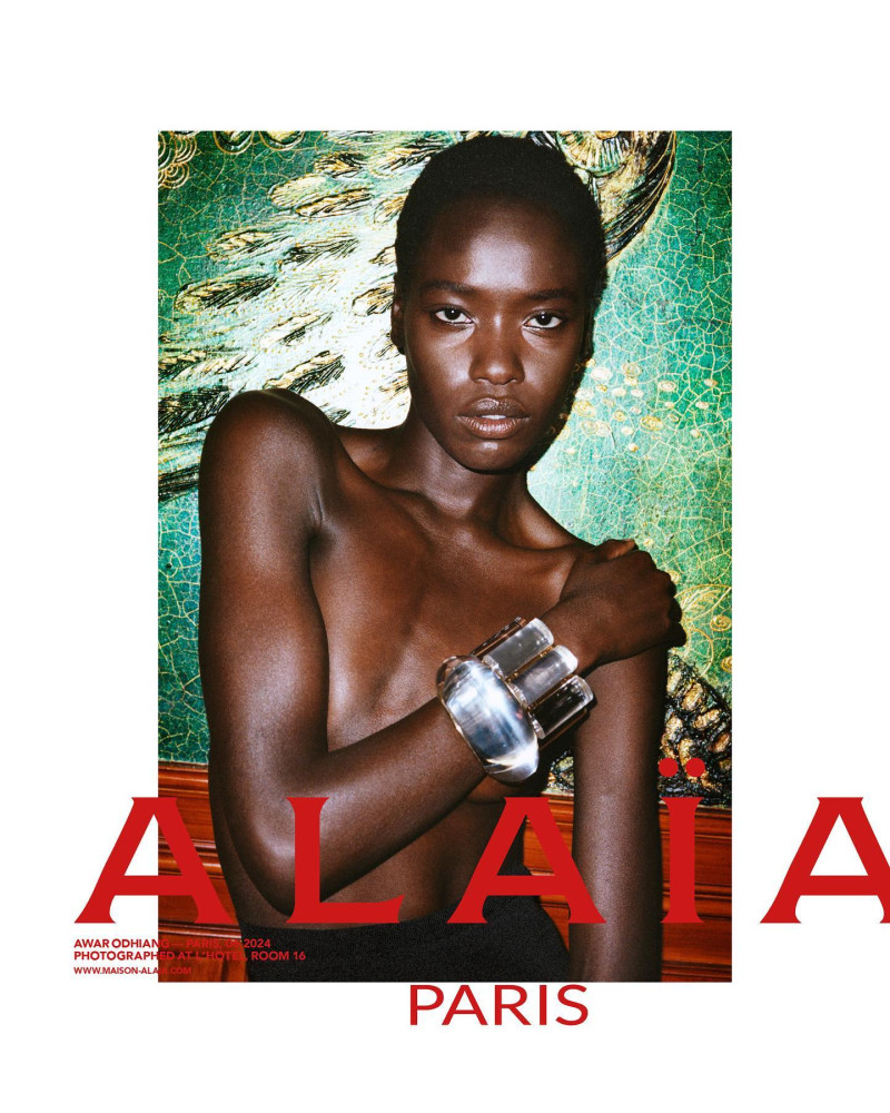 Alaia advertisement for Pre-Fall 2024
