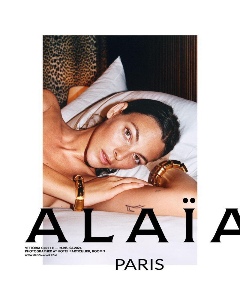 Alaia advertisement for Pre-Fall 2024