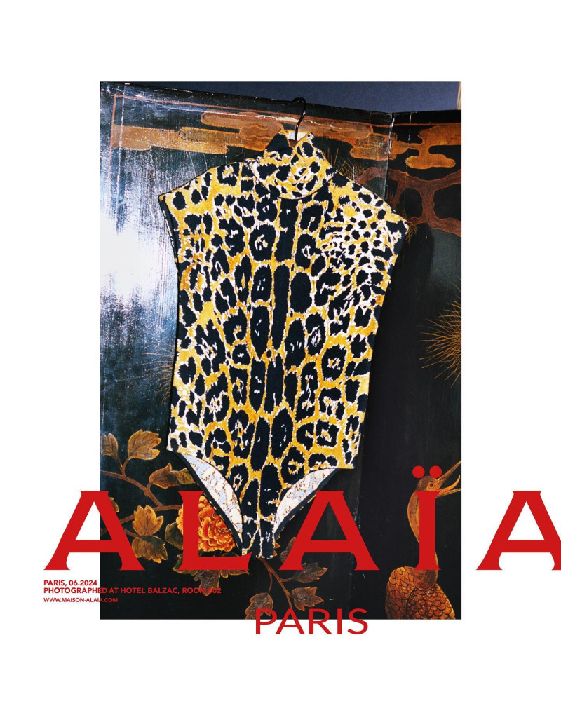 Alaia advertisement for Pre-Fall 2024