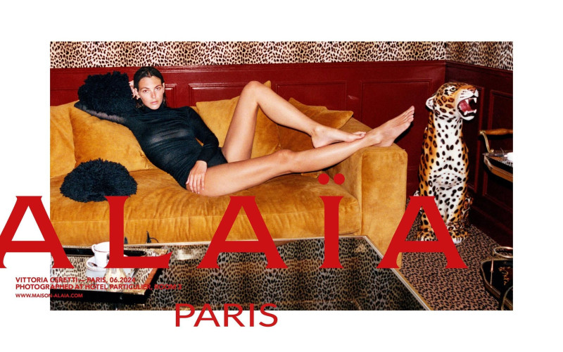 Alaia advertisement for Pre-Fall 2024