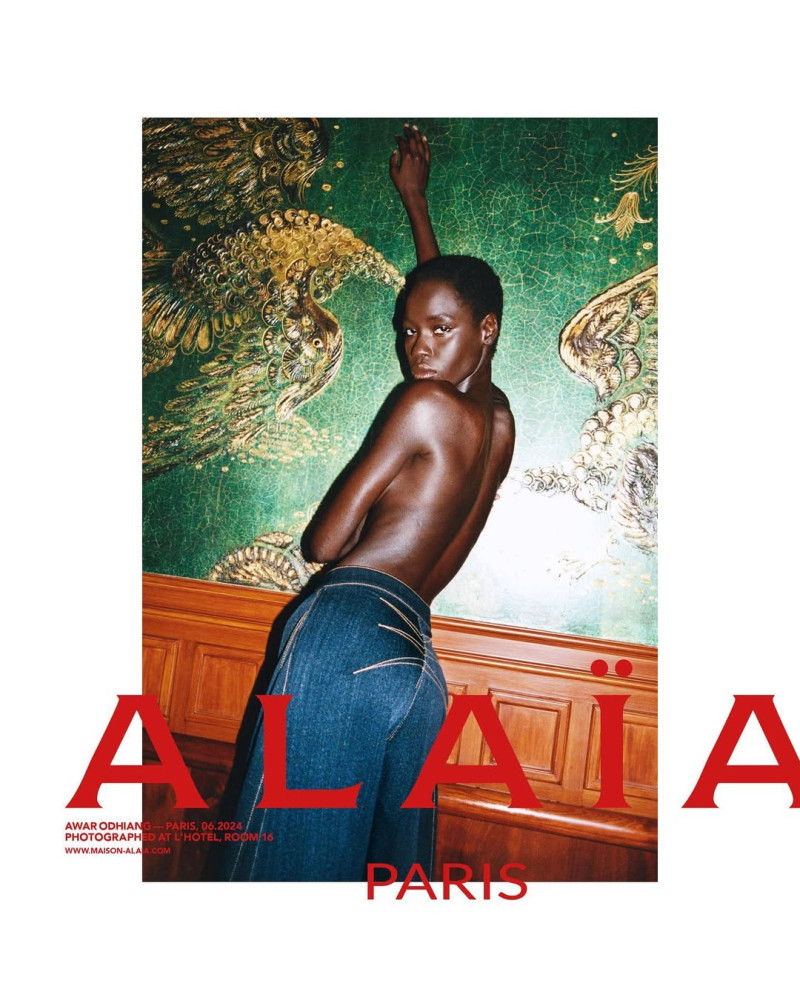 Alaia advertisement for Pre-Fall 2024