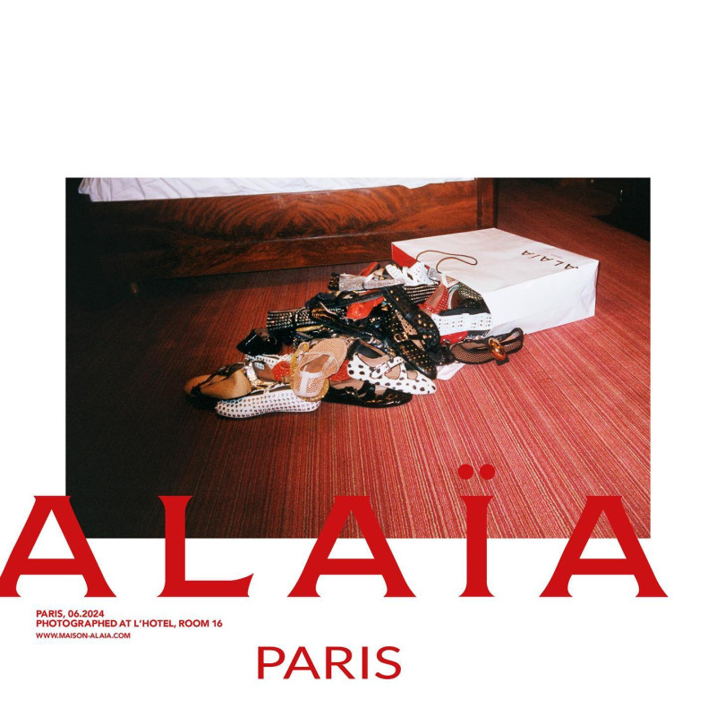 Alaia advertisement for Pre-Fall 2024